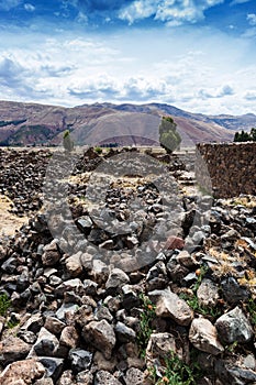 ÃÂrumbling wall of Incas photo